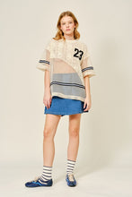 Load image into Gallery viewer, Oversized Lace + Crochet Knit Top
