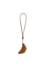 Load image into Gallery viewer, Croissant Mini Tan Charm Bag
