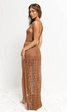 Load image into Gallery viewer, Maxi Knit Cover Up Dress- Tan
