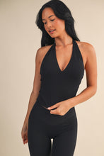 Load image into Gallery viewer, Plunge Halter Tank
