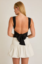 Load image into Gallery viewer, Wide Strap Back Bodysuit- Black
