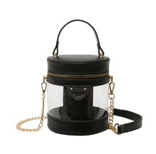 Load image into Gallery viewer, Clear Stadium Crossbody Bucket Bag
