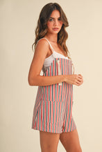 Load image into Gallery viewer, The Americana Overalls Playsuit
