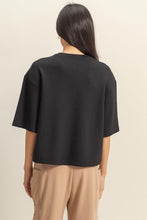 Load image into Gallery viewer, Black Scuba Top
