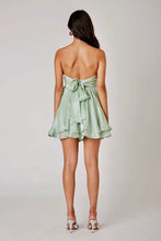 Load image into Gallery viewer, Light Green Strapless Dress
