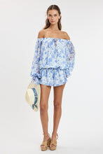 Load image into Gallery viewer, Dense Forest Blue Mini Romper
