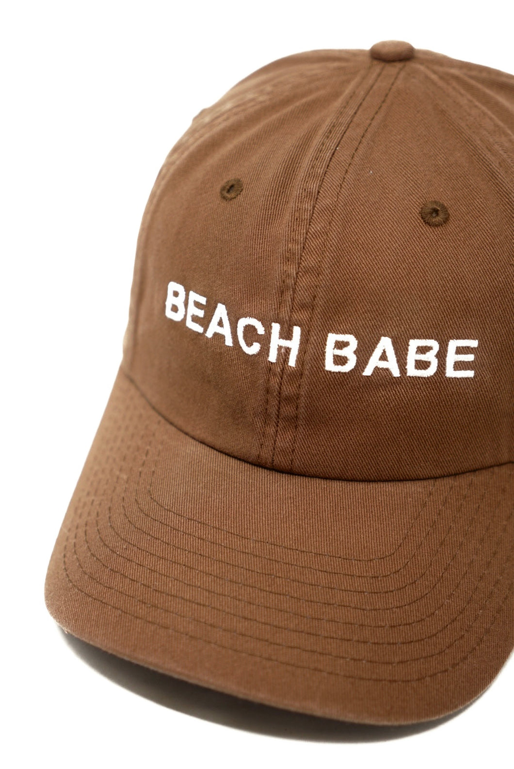 Beach Babe Vintage Cap- Chocolate