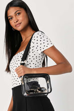 Load image into Gallery viewer, Clear Stadium Crossbody Bag- Ivory
