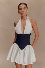 Load image into Gallery viewer, Denim Corset Mini Dress
