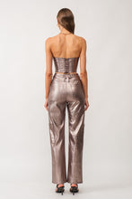 Load image into Gallery viewer, Gaia Pewter Corset Top
