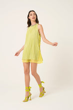 Load image into Gallery viewer, Eliza Pleated Contrast Dress
