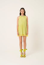Load image into Gallery viewer, Eliza Pleated Contrast Dress
