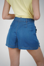 Load image into Gallery viewer, Scalloped Edge Denim Shorts

