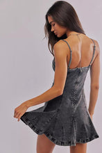 Load image into Gallery viewer, Dark Denim Mini Dress
