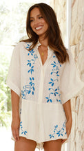 Load image into Gallery viewer, Blue Ciao Playsuit
