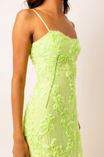 Load image into Gallery viewer, Alexis Chartreuse Maxi Dress
