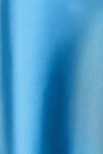 Load image into Gallery viewer, Satin Scarf Detail Top-Sky Blue
