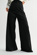 Load image into Gallery viewer, High Waist Black Palazzo Pant
