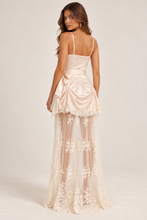 Load image into Gallery viewer, Eloise Satin Lace Dress

