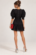 Load image into Gallery viewer, Marcelina Short Dress-Black
