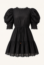 Load image into Gallery viewer, Marcelina Short Dress-Black
