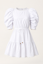 Load image into Gallery viewer, Marcelina Short Dress-White
