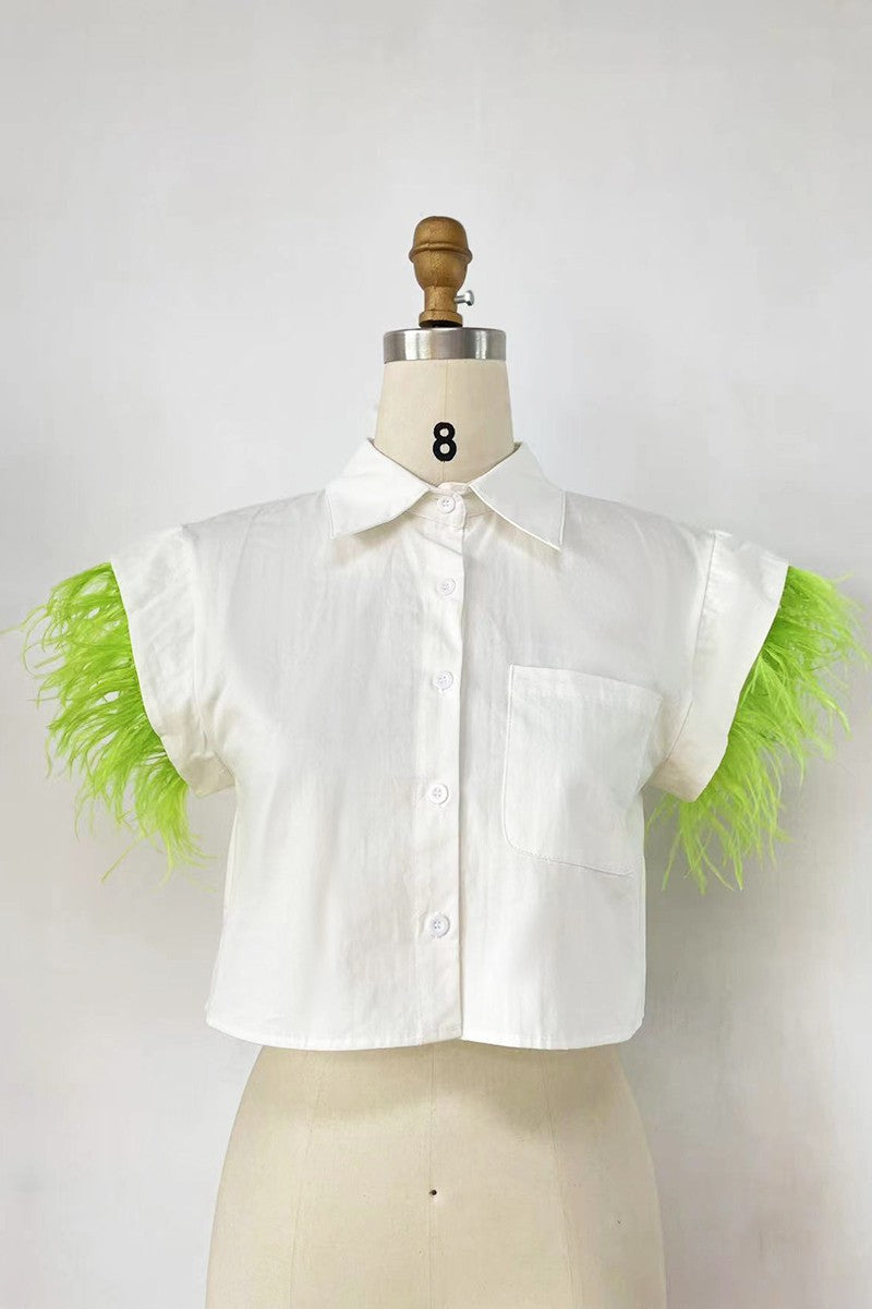 Lima Feather Top