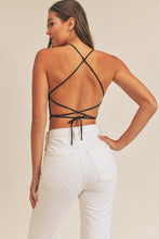 Load image into Gallery viewer, Leopard Mesh Open Back Top
