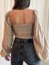 Load image into Gallery viewer, Marcela Top- Mocha
