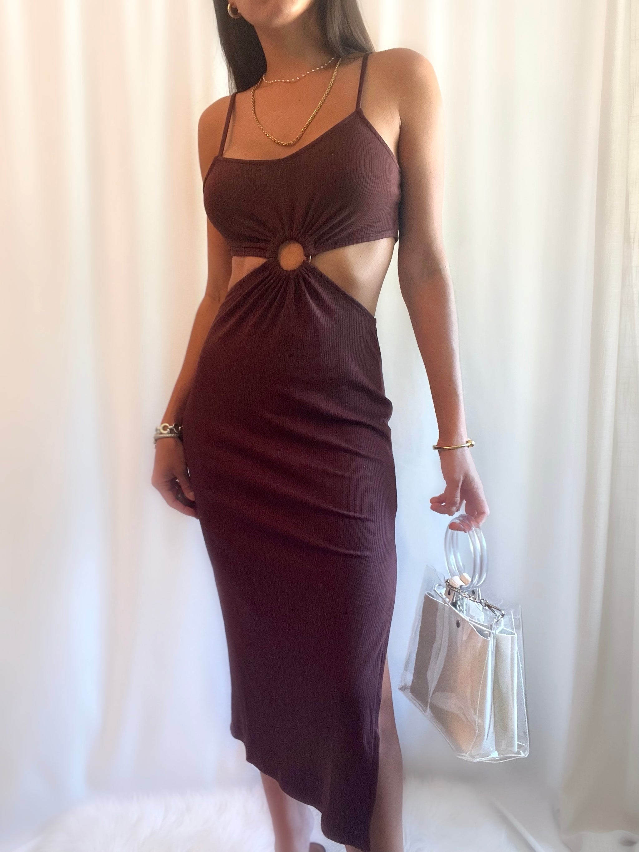 O-Ring Midi Dress – V I T T A