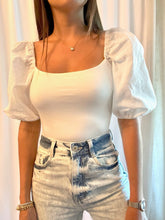 Load image into Gallery viewer, Amelie Top- White
