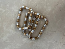 Load image into Gallery viewer, Two Tone Bracelet Stack (Set of 3)

