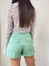 Load image into Gallery viewer, Lavanda Chiffon Tie Top
