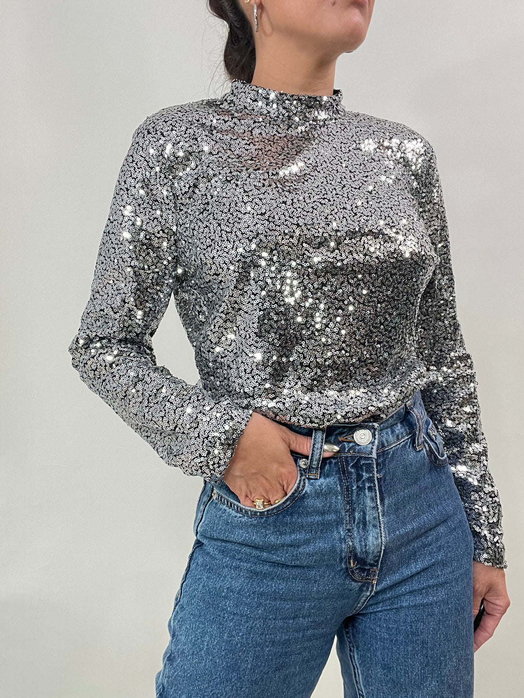 Glam Sequin Bodysuit