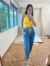Load image into Gallery viewer, Denim Jogger Pant
