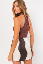 Load image into Gallery viewer, Mock Neck Bodysuit- Brown

