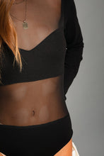 Load image into Gallery viewer, Long Sleeve Mesh Bodysuit
