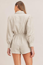 Load image into Gallery viewer, Linen Taupe Romper
