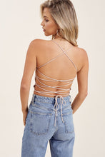 Load image into Gallery viewer, Satin Strappy Back Top
